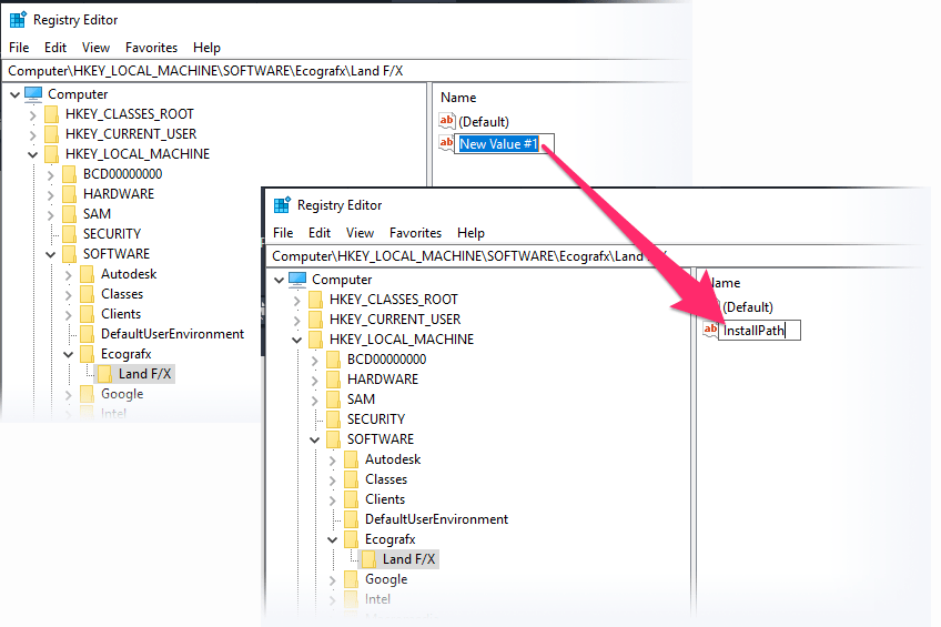 Creating, Editing, or Deleting Registry Keys (Reg Keys) and/or String Values