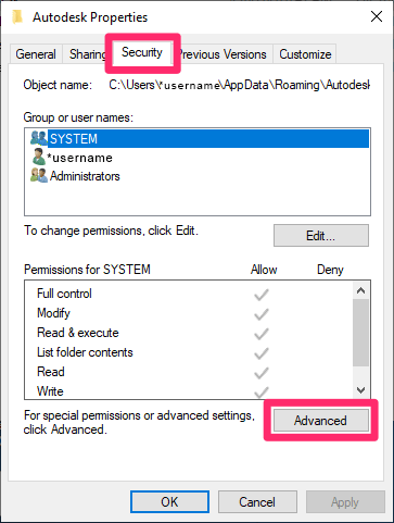 Check and Take Ownership of Files or Folders in Windows