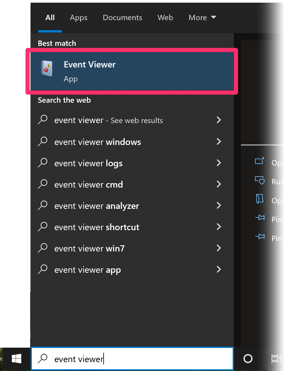 Access and Send Us Windows Event Viewer Reports for CAD Crashes