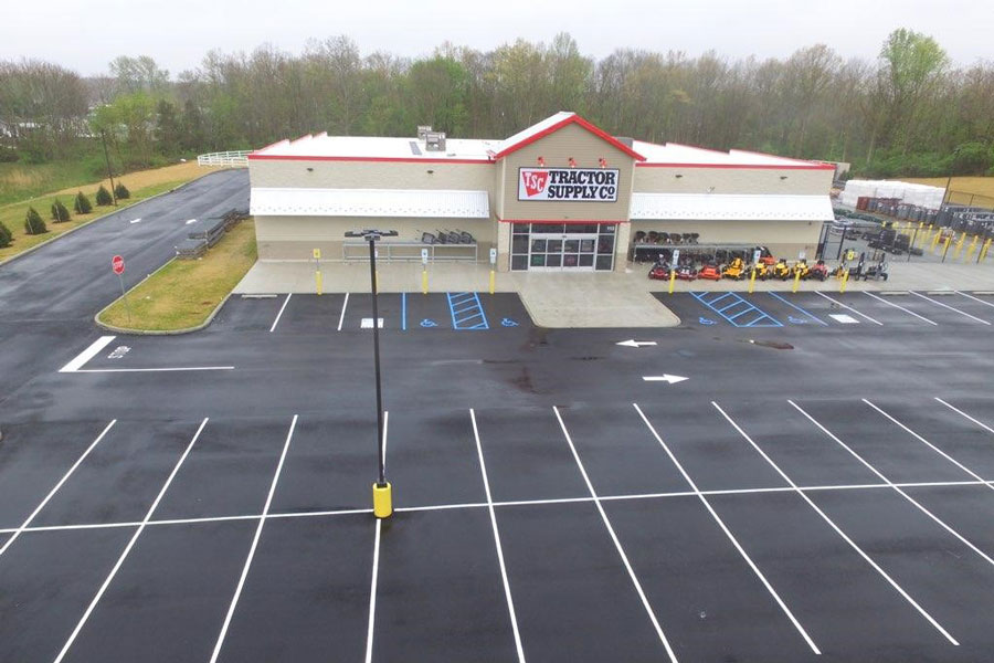 Tractor Supply Co. Our Work Landmark Excavation & Site Work