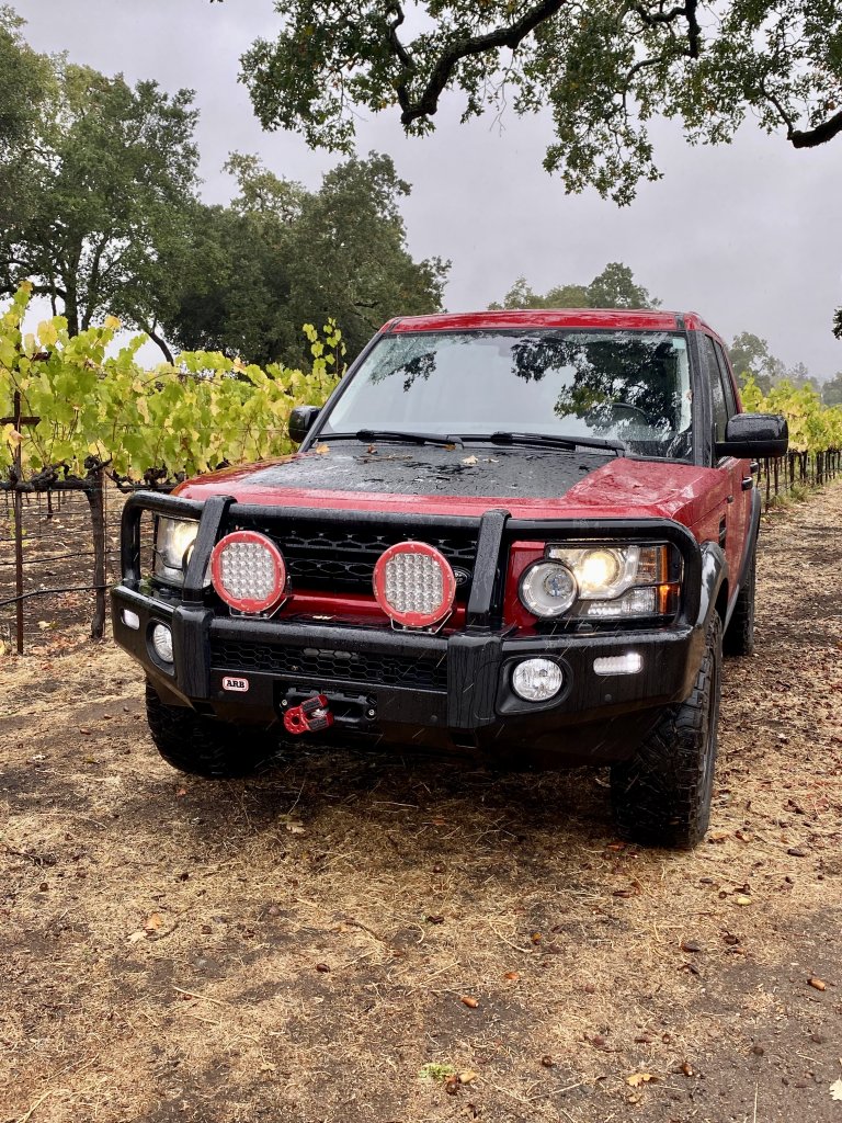 Front Bull bar Lr4 2014 Land Rover and Range Rover Forums