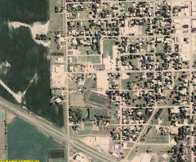 2006 Bon Homme County, South Dakota Aerial Photography