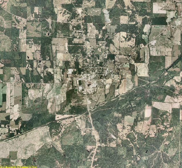 2006 Calhoun County, Mississippi Aerial Photography
