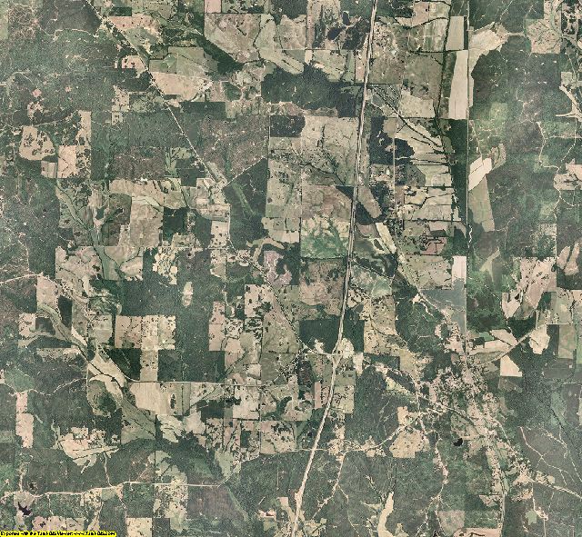 2006 Carroll County, Mississippi Aerial Photography