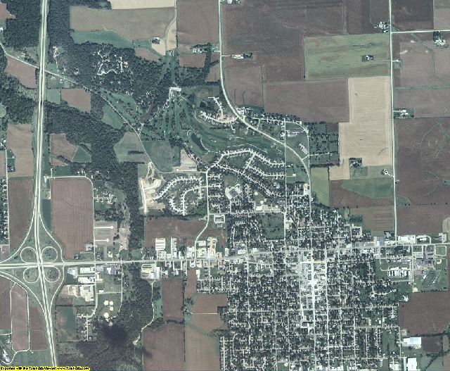 2006 Clinton County, Iowa Aerial Photography