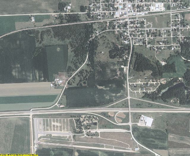 2006 Delaware County, Iowa Aerial Photography