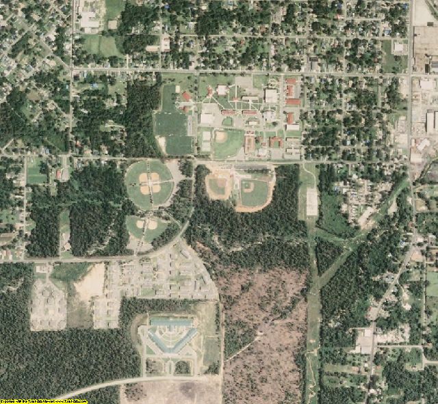 2006 Forrest County, Mississippi Aerial Photography