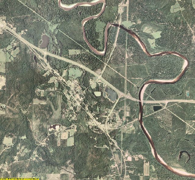 2006 Greene County, Mississippi Aerial Photography