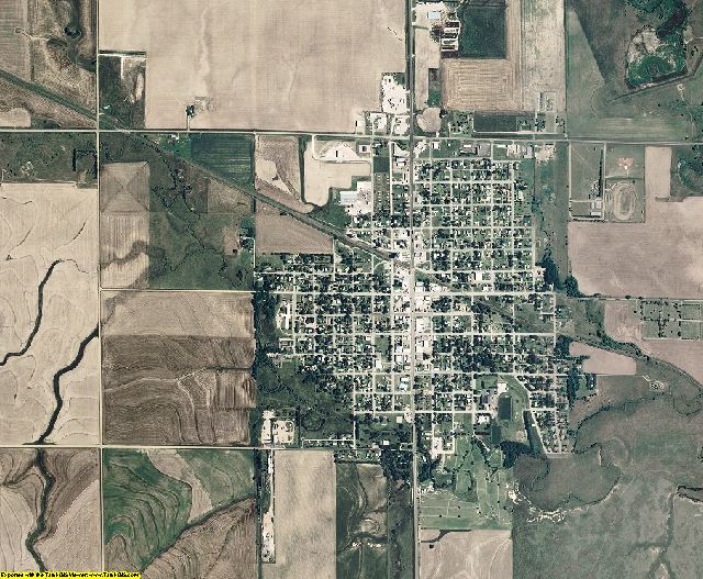 2006 Rush County, Kansas Aerial Photography