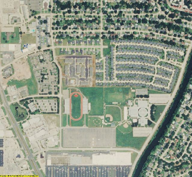 2007 Caddo County, Louisiana Aerial Photography