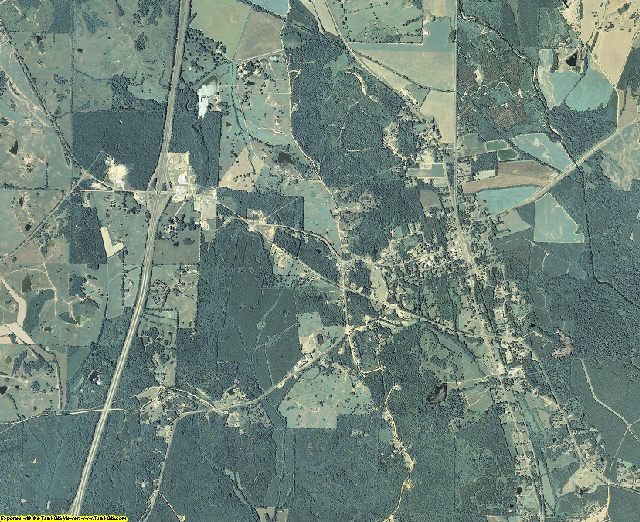 2007 Carroll County, Mississippi Aerial Photography