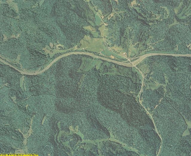 2007 Clay County, West Virginia Aerial Photography