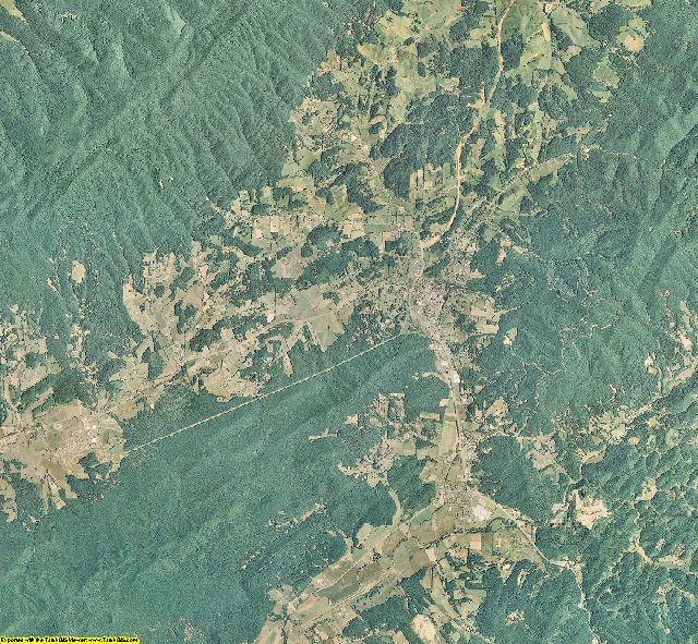 2007 Johnson County, Tennessee Aerial Photography