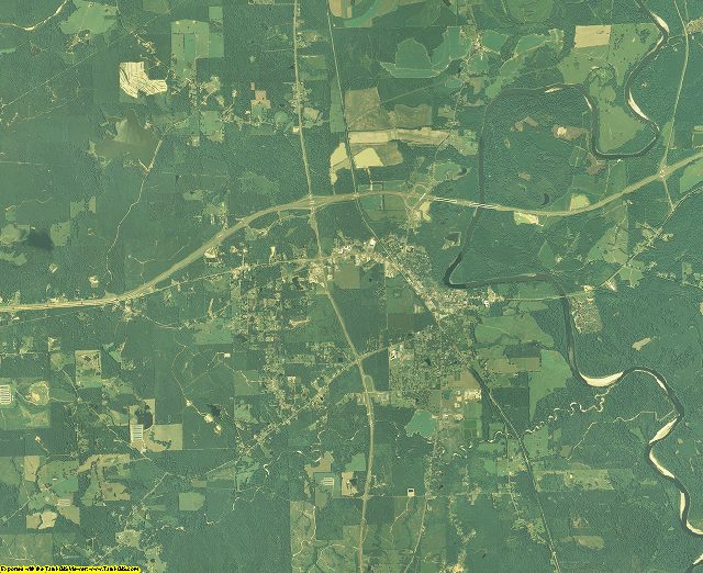 2007 Lawrence County, Mississippi Aerial Photography