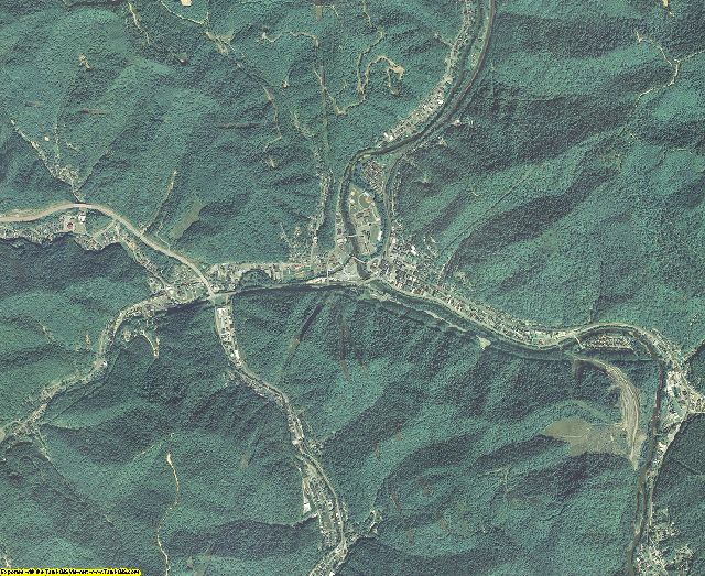 2007 Logan County, West Virginia Aerial Photography