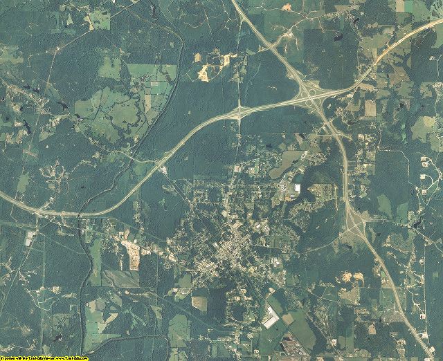 2007 Wayne County, Mississippi Aerial Photography