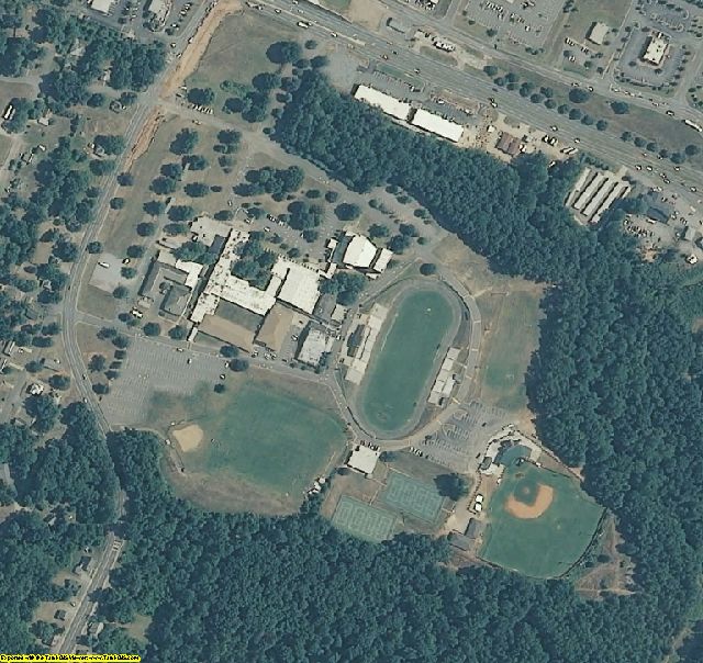 2008 Cleveland County, North Carolina Aerial Photography