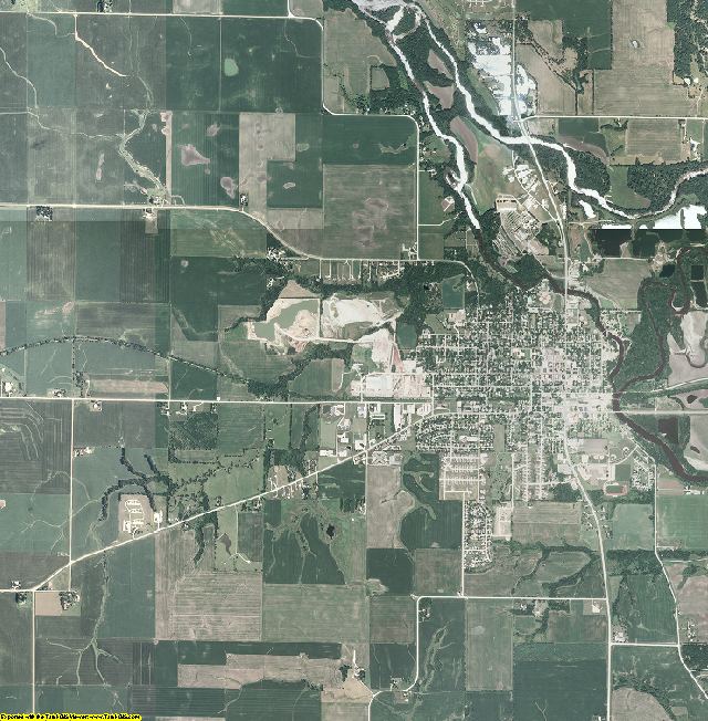 2008 Dallas County, Iowa Aerial Photography