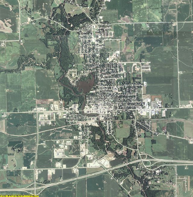 2008 Delaware County, Iowa Aerial Photography