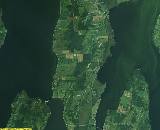 2008 Grand Isle County, Vermont Aerial Photography