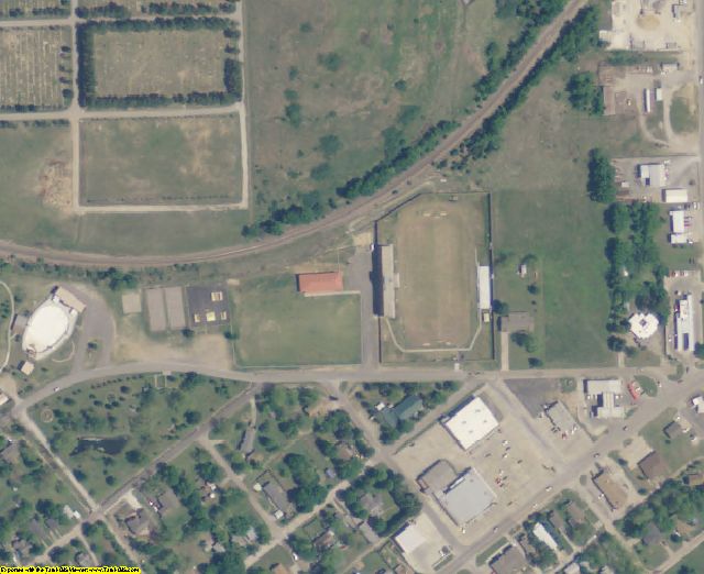 2008 Hughes County, Oklahoma Aerial Photography