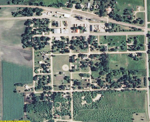 2008 Lac qui Parle County, Minnesota Aerial Photography