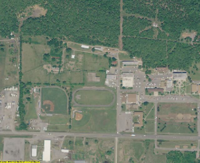 2008 Latimer County, Oklahoma Aerial Photography