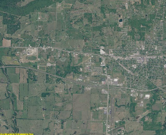 2008 Sequoyah County, Oklahoma Aerial Photography