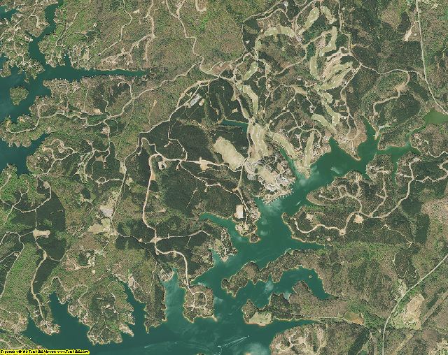 2009 Pickens County, South Carolina Aerial Photography