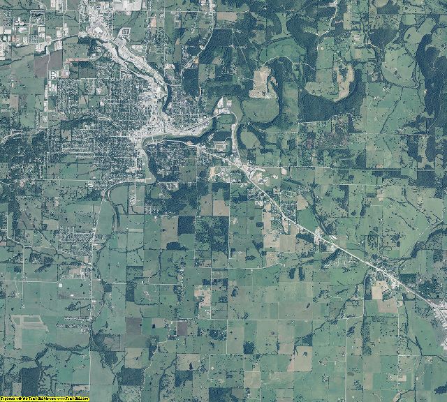 2010 Boone County, Arkansas Aerial Photography