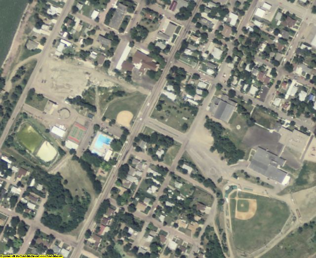 2012 Brule County, South Dakota Aerial Photography