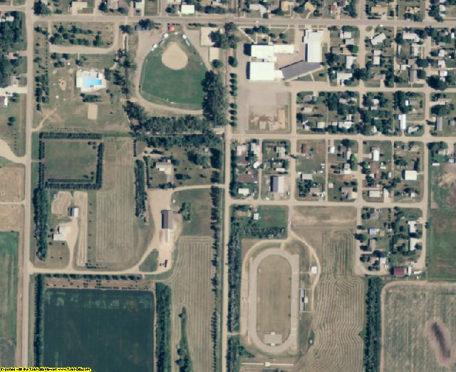 2016 Potter County, South Dakota Aerial Photography