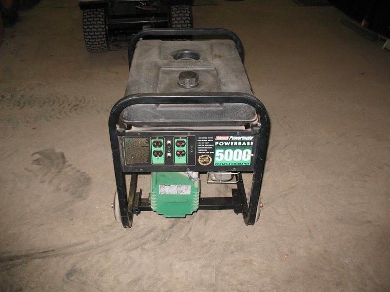 5000 Watt Coleman Powermate Generator &gt, Cape Cod Landscape Construction