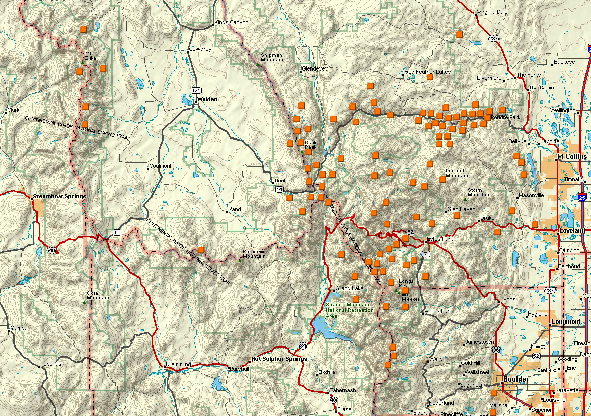 Northern Colorado Hiking Locations