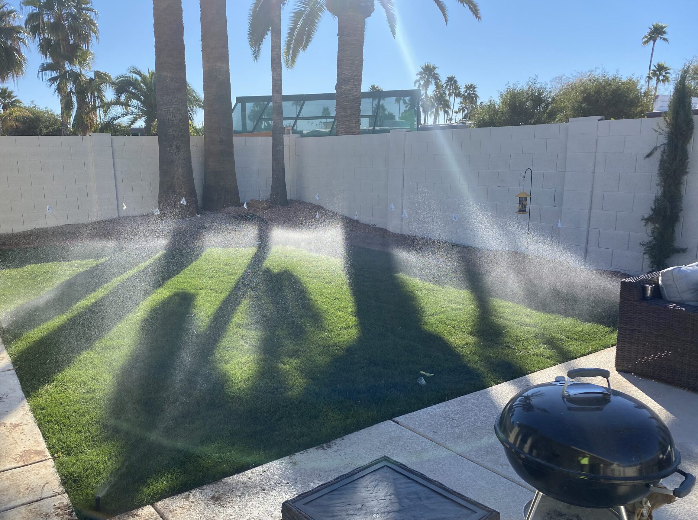 Services landscaping Chandler AZ, Turf, Sod, and other Hardscape installs.