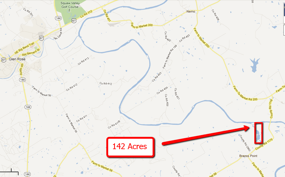 Kopperl, Bosque County, TX Recreational Property, Riverfront Property, Waterfront Property for