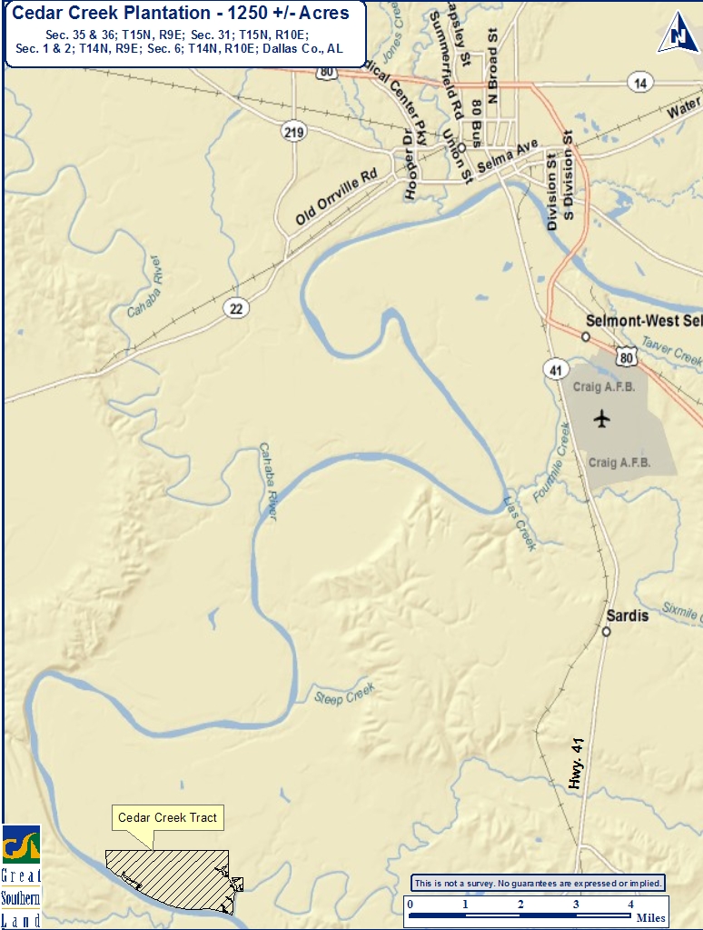 Selma, Dallas County, AL Farms and Ranches for sale Property ID