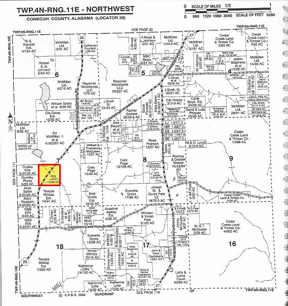 Castleberry, Conecuh County, AL Farms and Ranches for sale Property ID