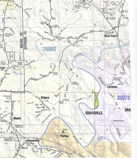 Graysville, Jefferson County, AL Recreational Property, Riverfront