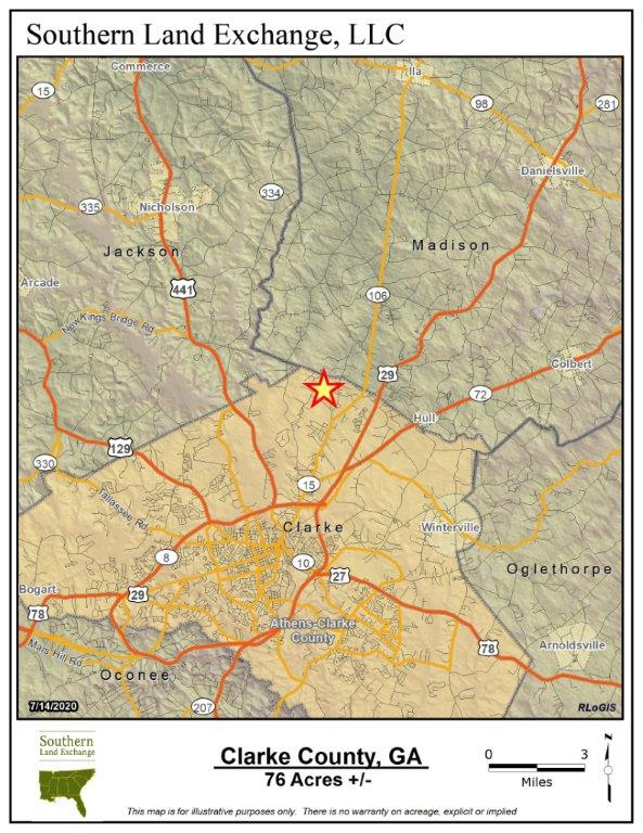 Athens, Clarke County, GA Farms and Ranches, Horse Property, House for