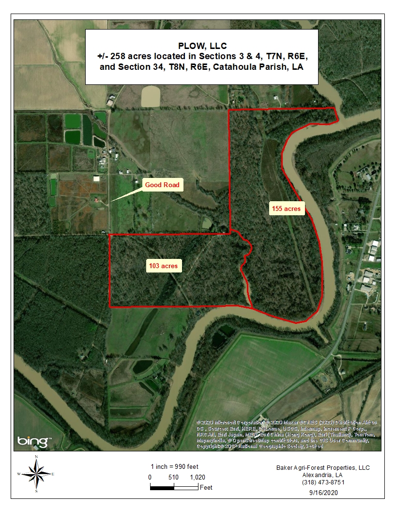 Jonesville, Catahoula Parish, LA Recreational Property, Timberland