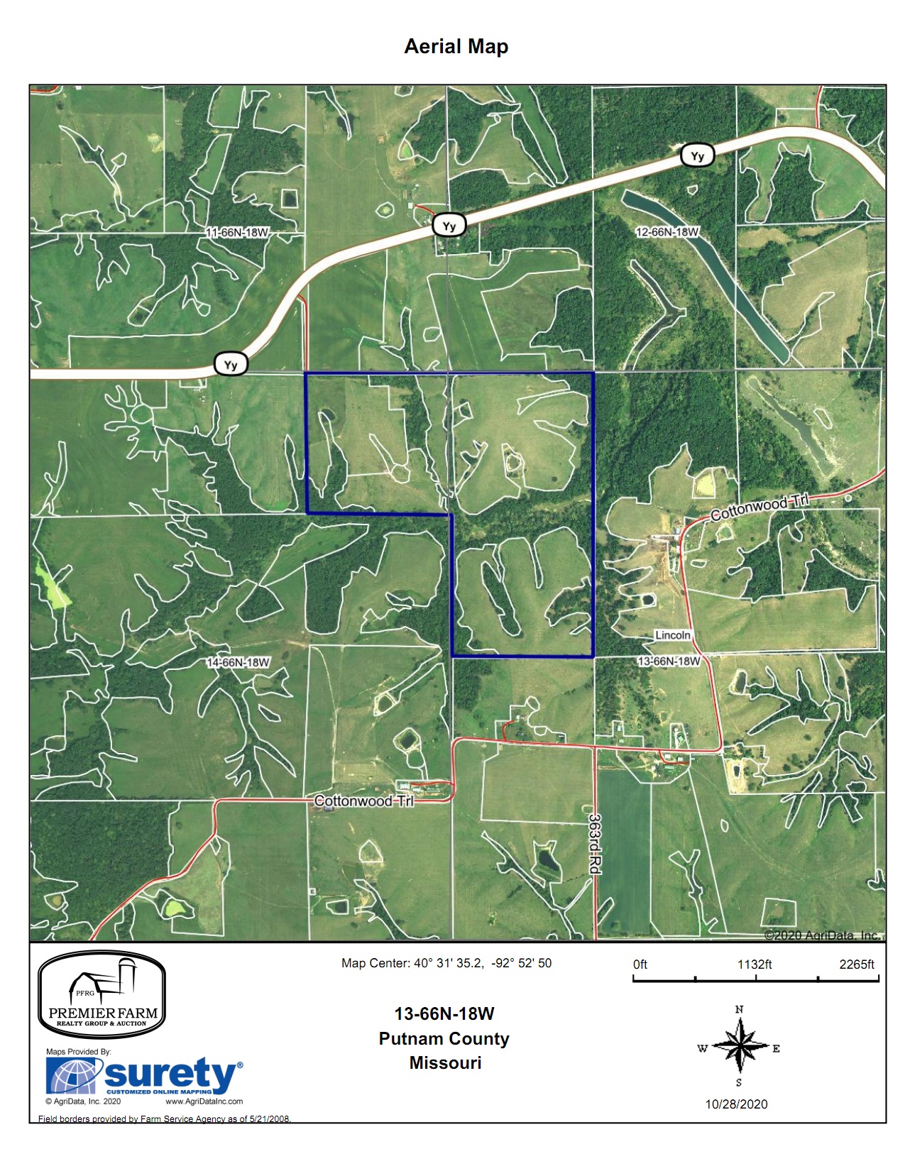 Unionville, Putnam County, MO Farms and Ranches, Recreational Property