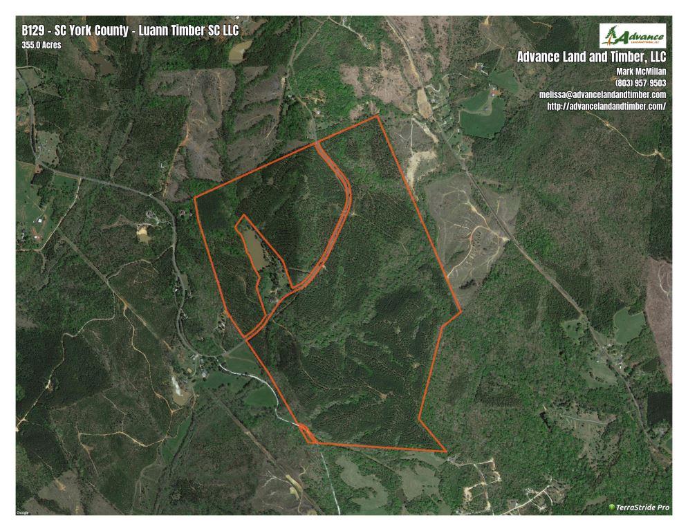 Hickory Grove, York County, SC Recreational Property, Timberland