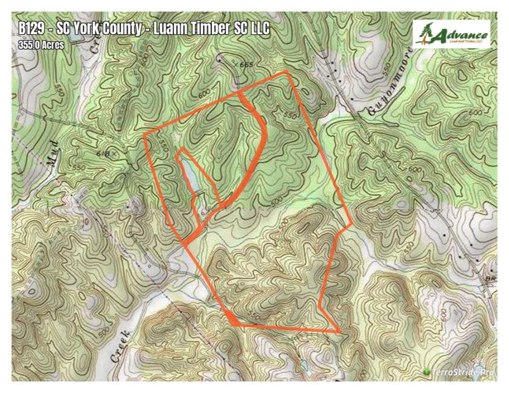 Hickory Grove, York County, SC Recreational Property, Timberland