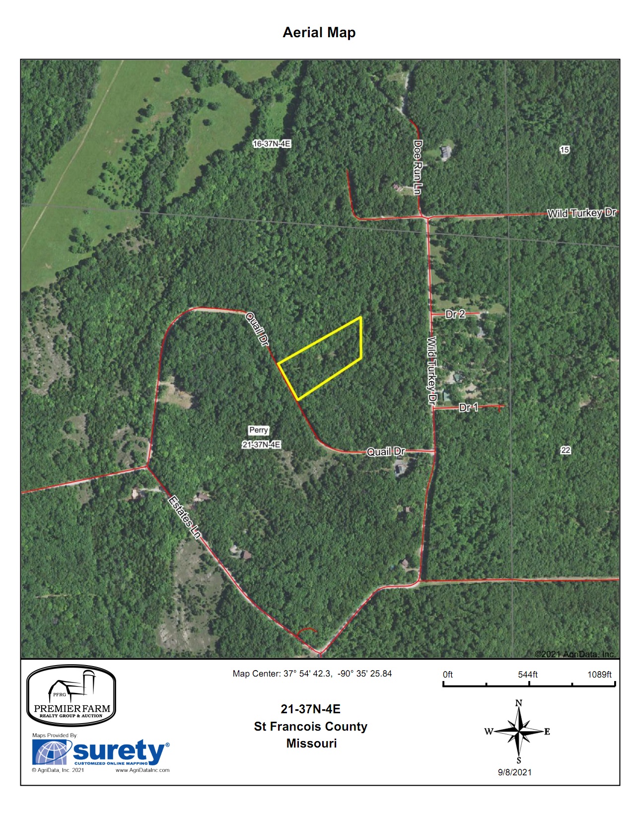 Bonne Terre, Saint Francois County, MO Recreational Property, Undeveloped Land, Homesites for