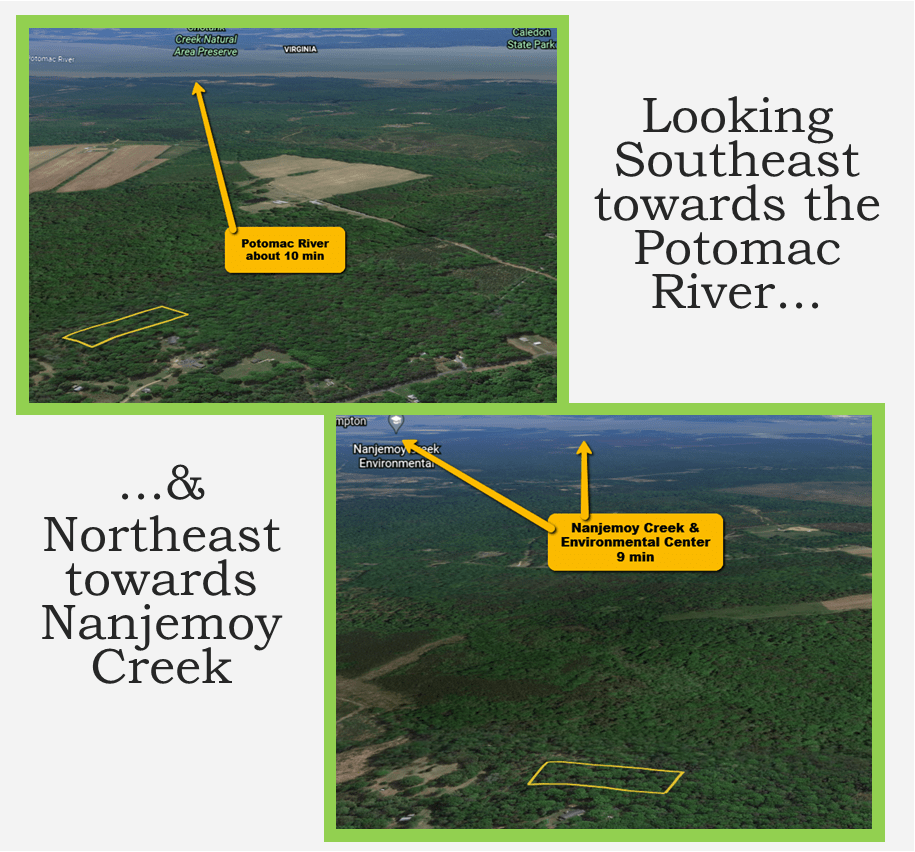 Nanjemoy, Charles County, MD Recreational Property, Undeveloped Land