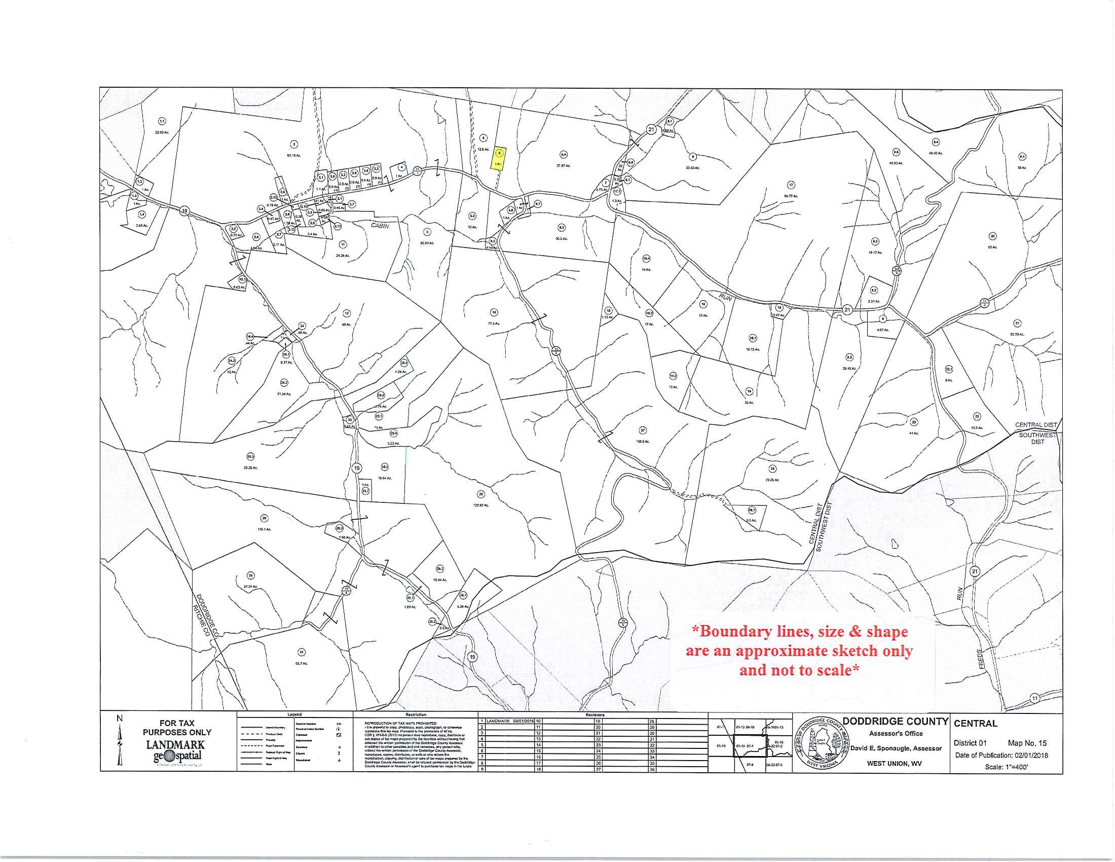 West Union, Doddridge County, WV Recreational Property, House for sale