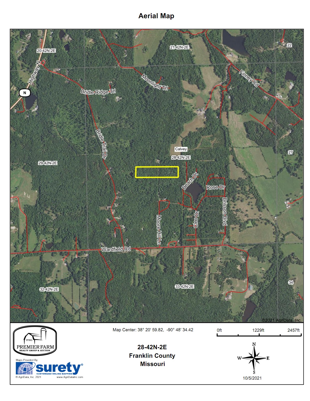 Robertsville, Franklin County, MO Recreational Property, Hunting