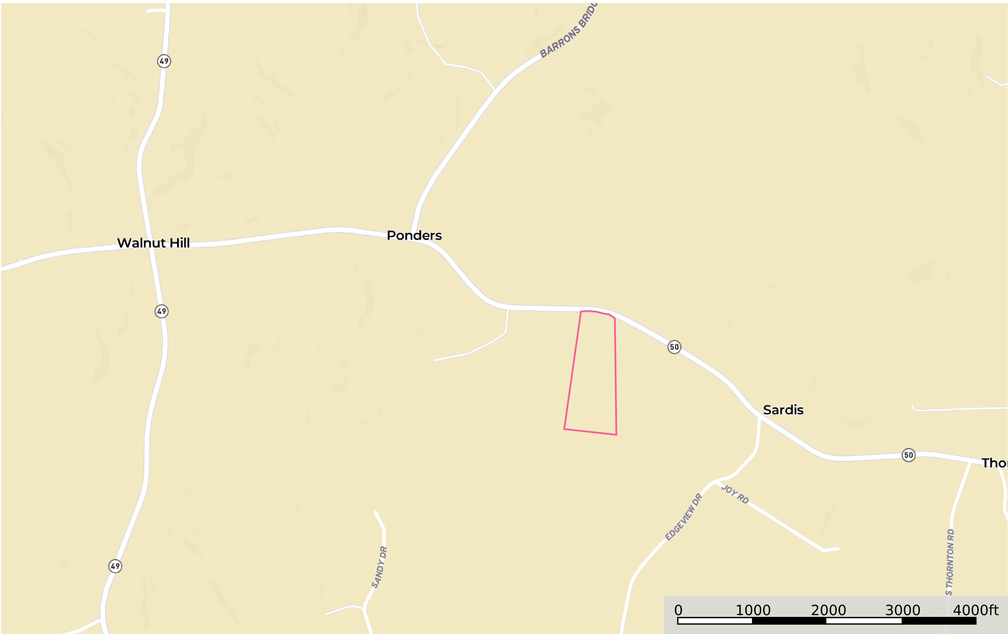 Dadeville, Tallapoosa County, AL Recreational Property, Timberland