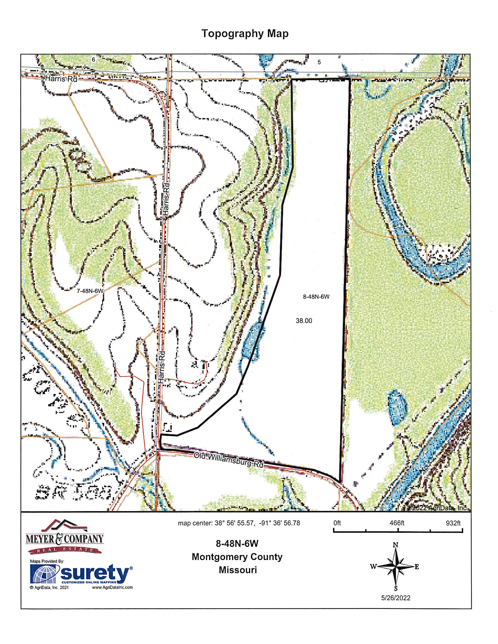 Montgomery City, Montgomery County, MO Farms and Ranches, Undeveloped